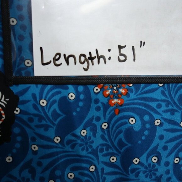 Bella Moda Gown Long Caftan Women's One size Multicolor V-Neck Drawstring - Picture 10 of 12